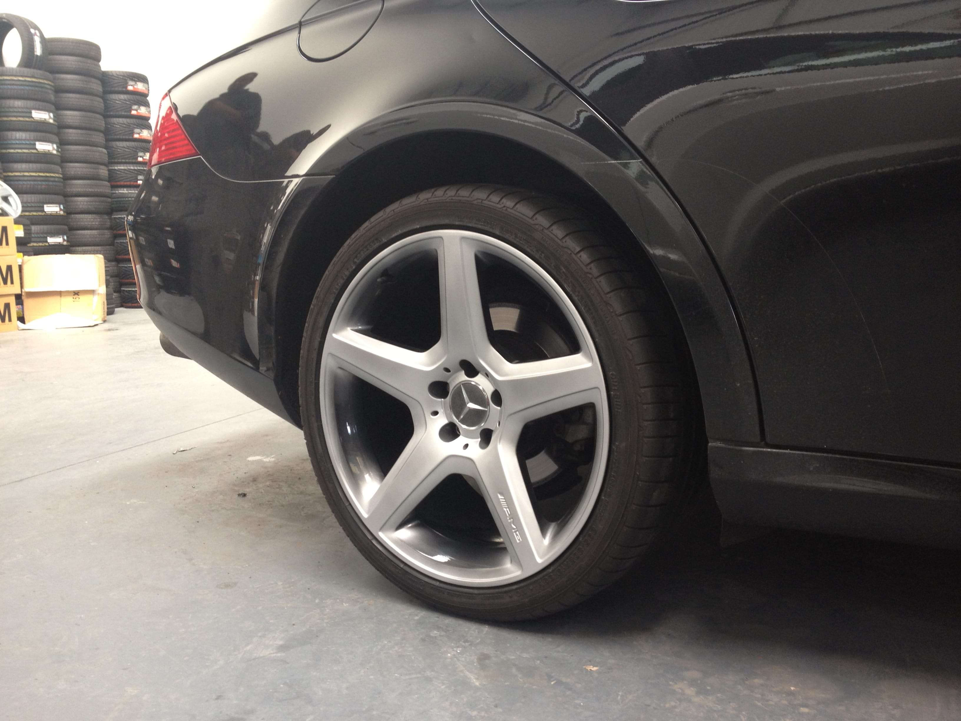 Mercedes CLS AMG alloy wheels refurbished