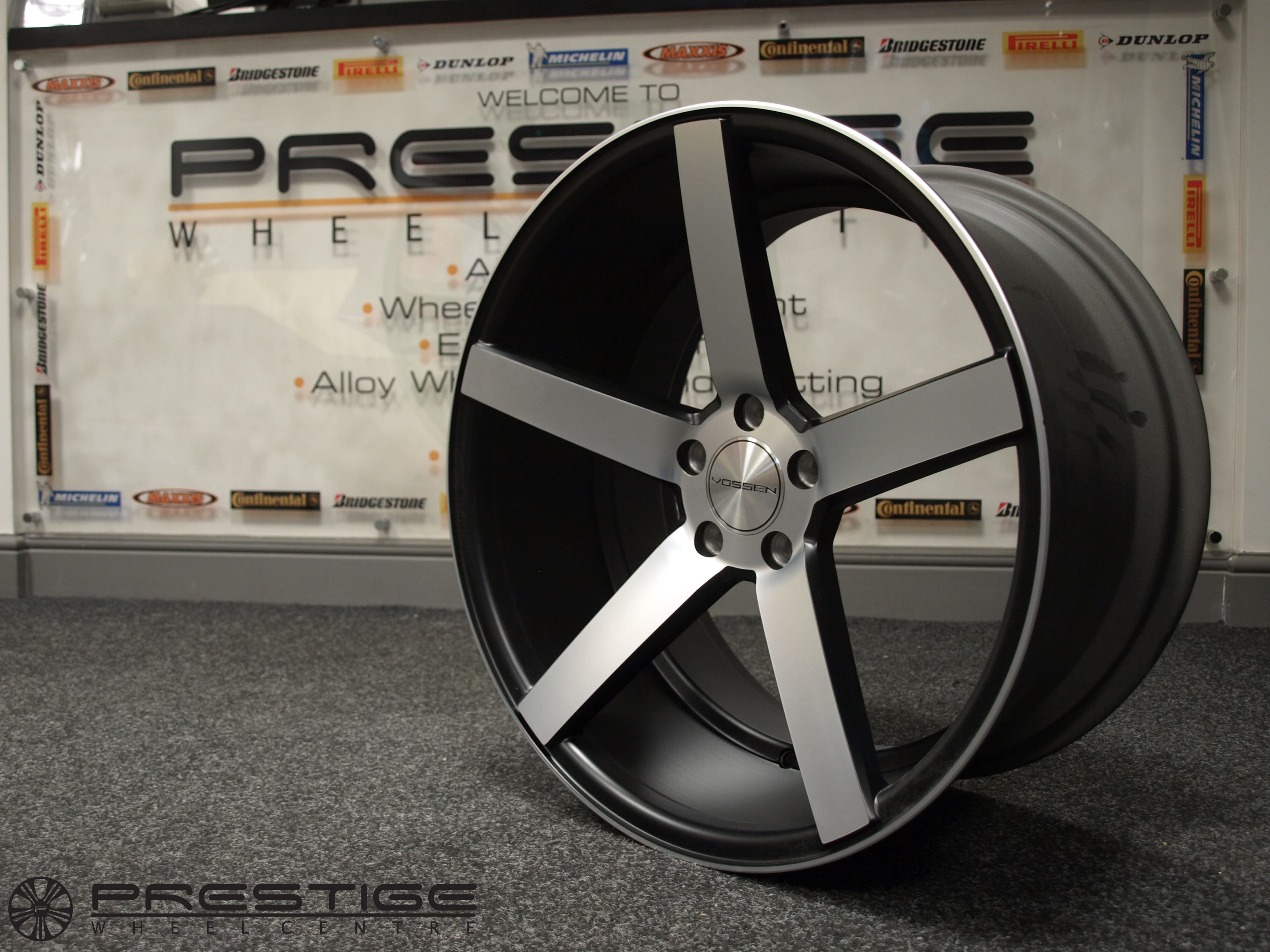 Vossen VVS CV3 matt black machined