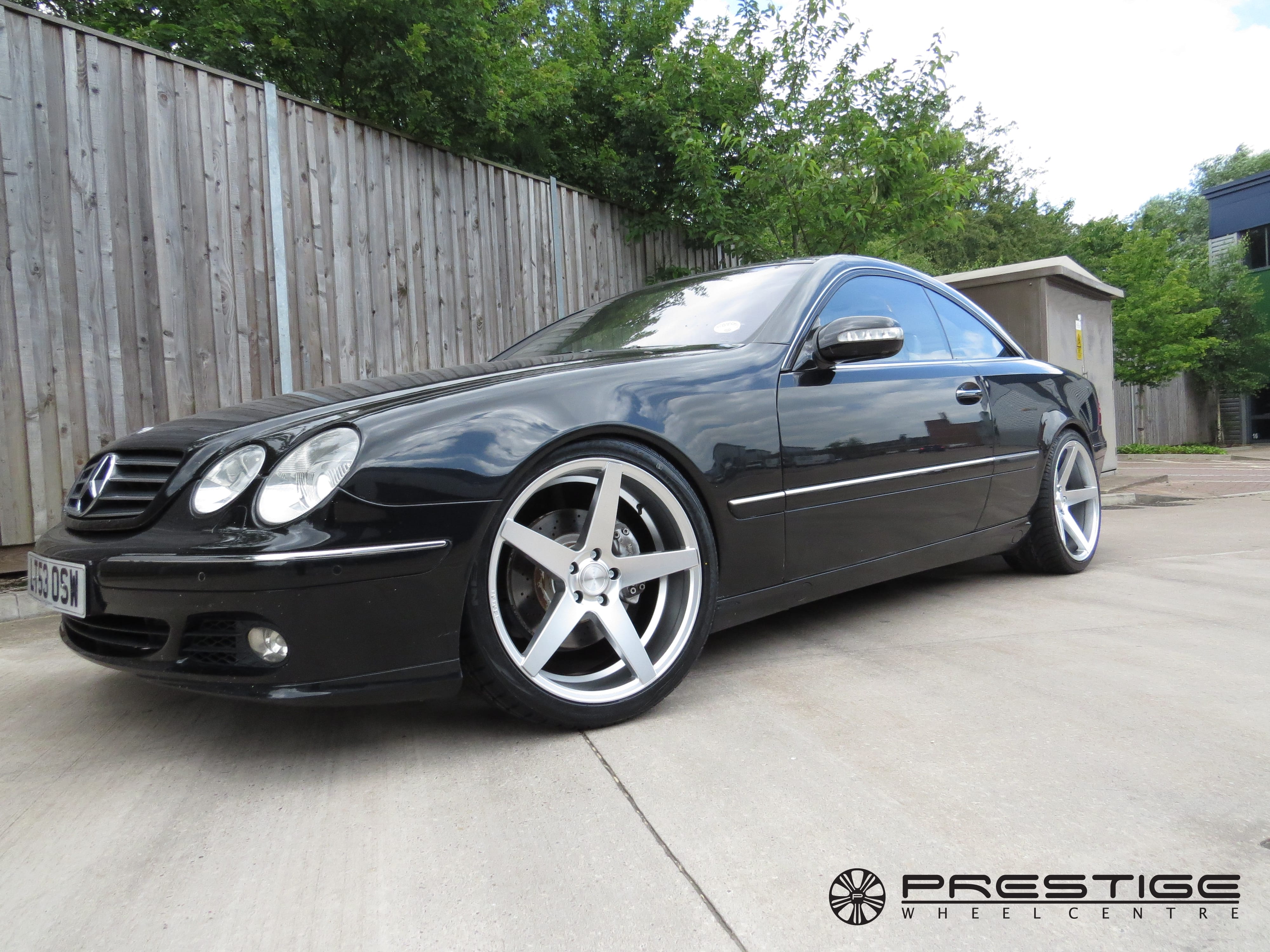 Mercedes Cl500 With Ispiri Isr5 In Diamond Silver And Deep Concave Prestige Wheel Centre News